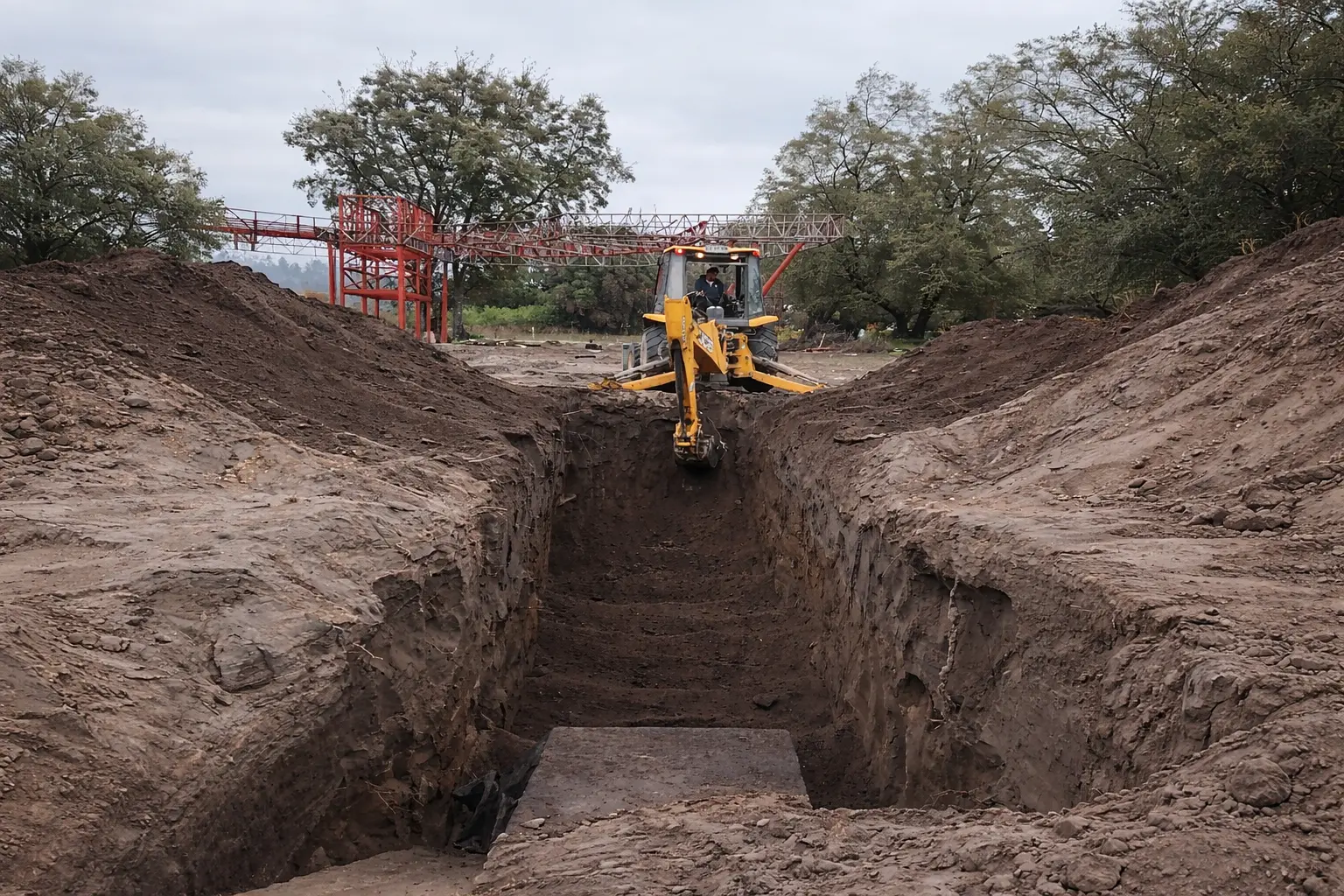 Lo que no se ve bajo el pavimento de un proyecto en desarrollo 